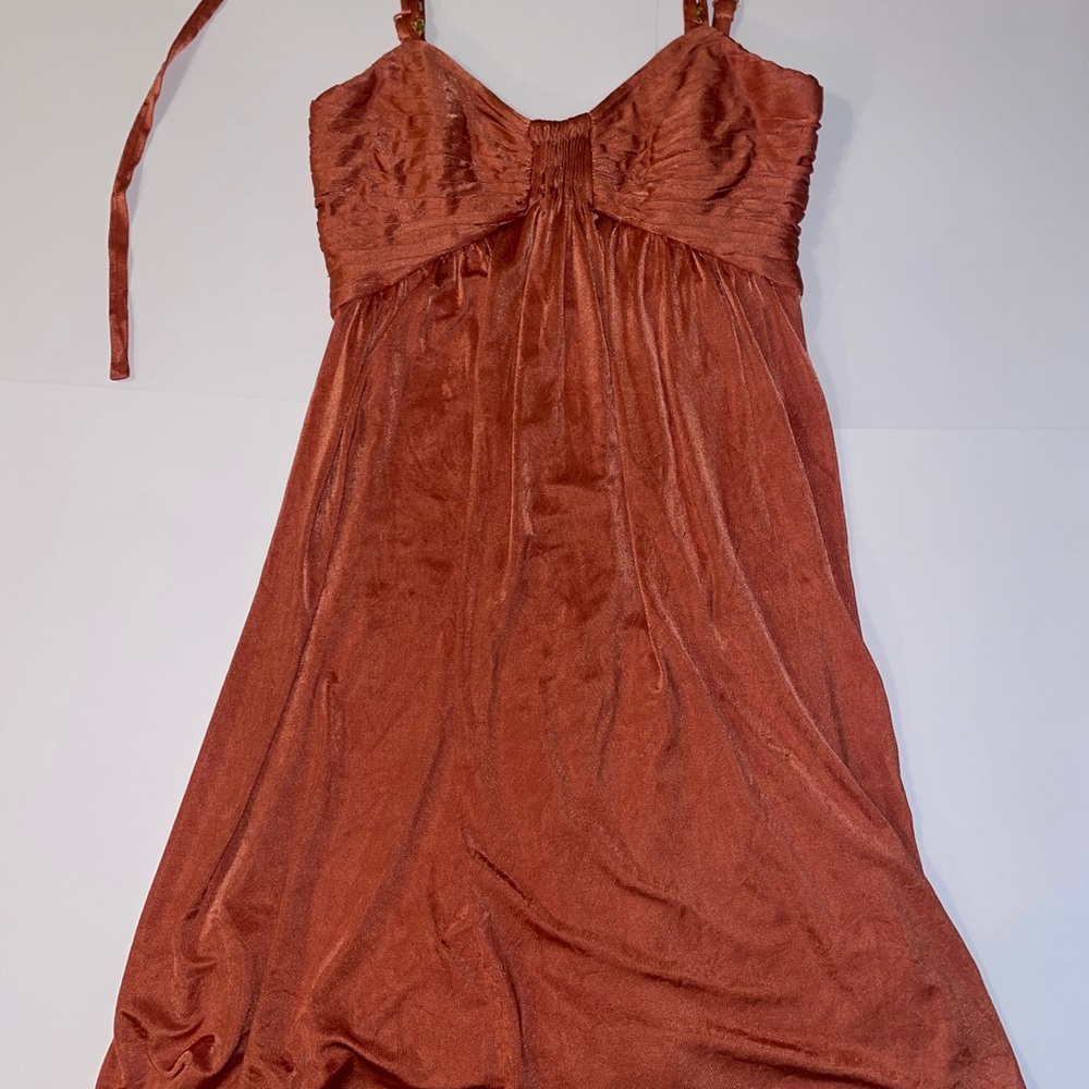 BCBGMaxAzria Vibrant Orange Dress